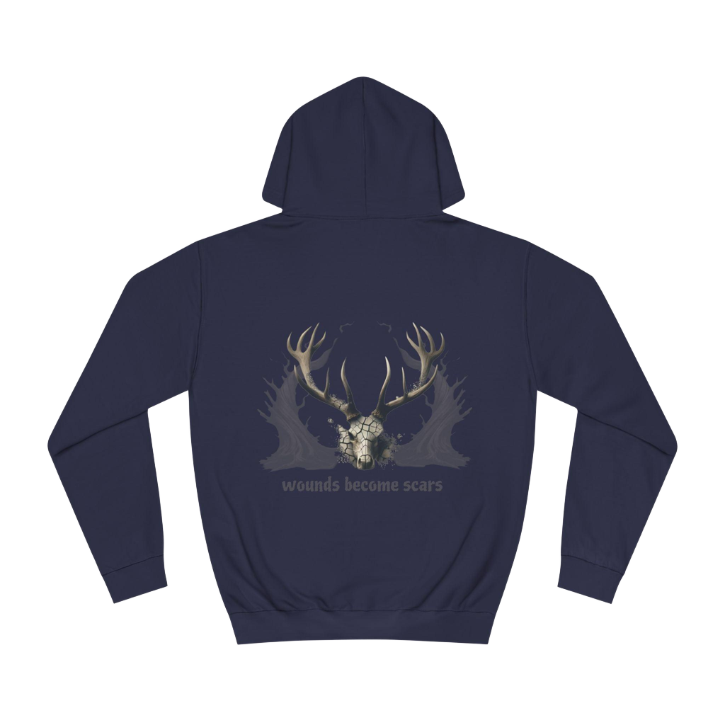 Unisex Deer Print Hoodie – Sustainable Eco-Friendly Streetwear for Nature Lovers

