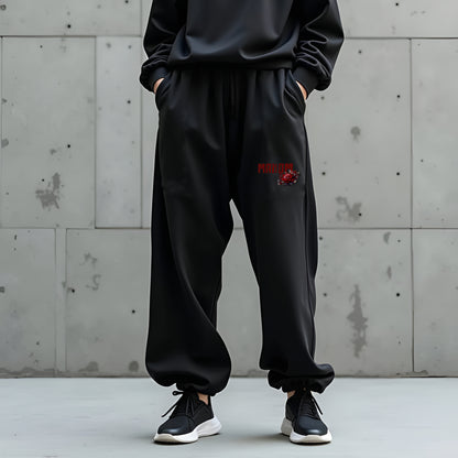 Roses Oversized Sweatpants – Premium Baggy Streetwear for Men & Women