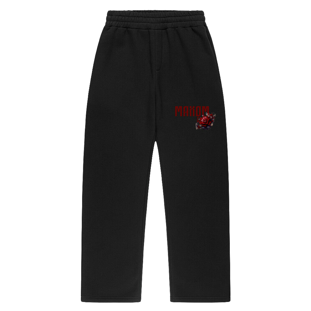 Roses Oversized Sweatpants – Premium Baggy Streetwear for Men & Women