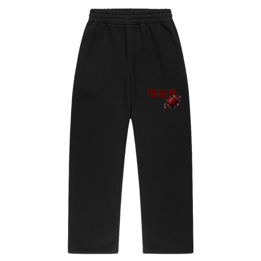 Roses Oversized Sweatpants – Premium Baggy Streetwear for Men & Women