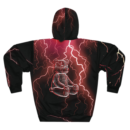 Red Lightning Bold Hoodie