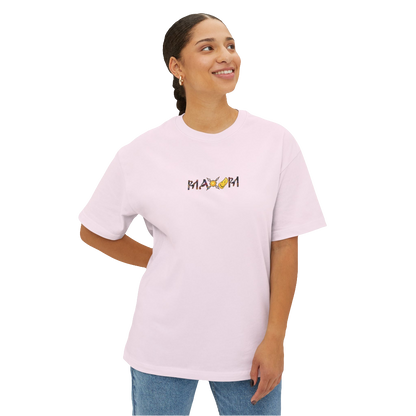 Oversized Graphic Tee – Unisex Motivational T-shirt with Positive Vibes