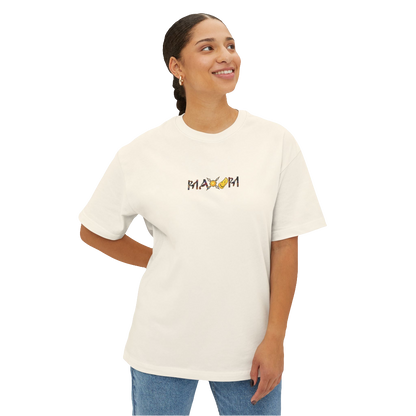 Oversized Graphic Tee – Unisex Motivational T-shirt with Positive Vibes