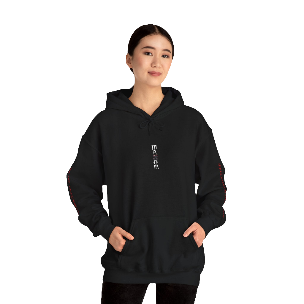 Rose Design Unisex Hoodie with Motivational Quote – Stylish, Cozy Sweatshirt for Men & Women, Perfect for Comfort, Daily Wear & Gifting