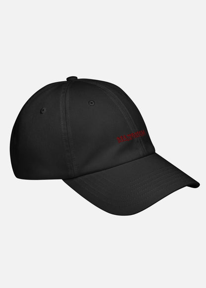 Right profile view of the black HeatGear streetwear cap – lightweight and moisture-wicking for daily wear.