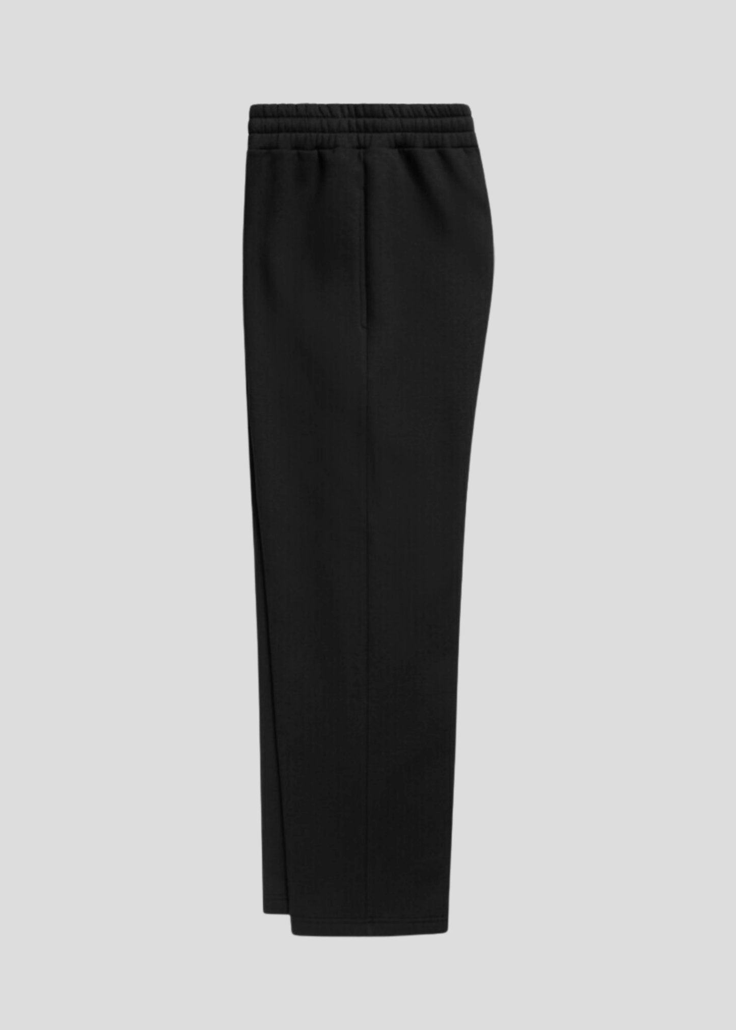 Mindset driven heavyweight streetwear sweatpants with side view