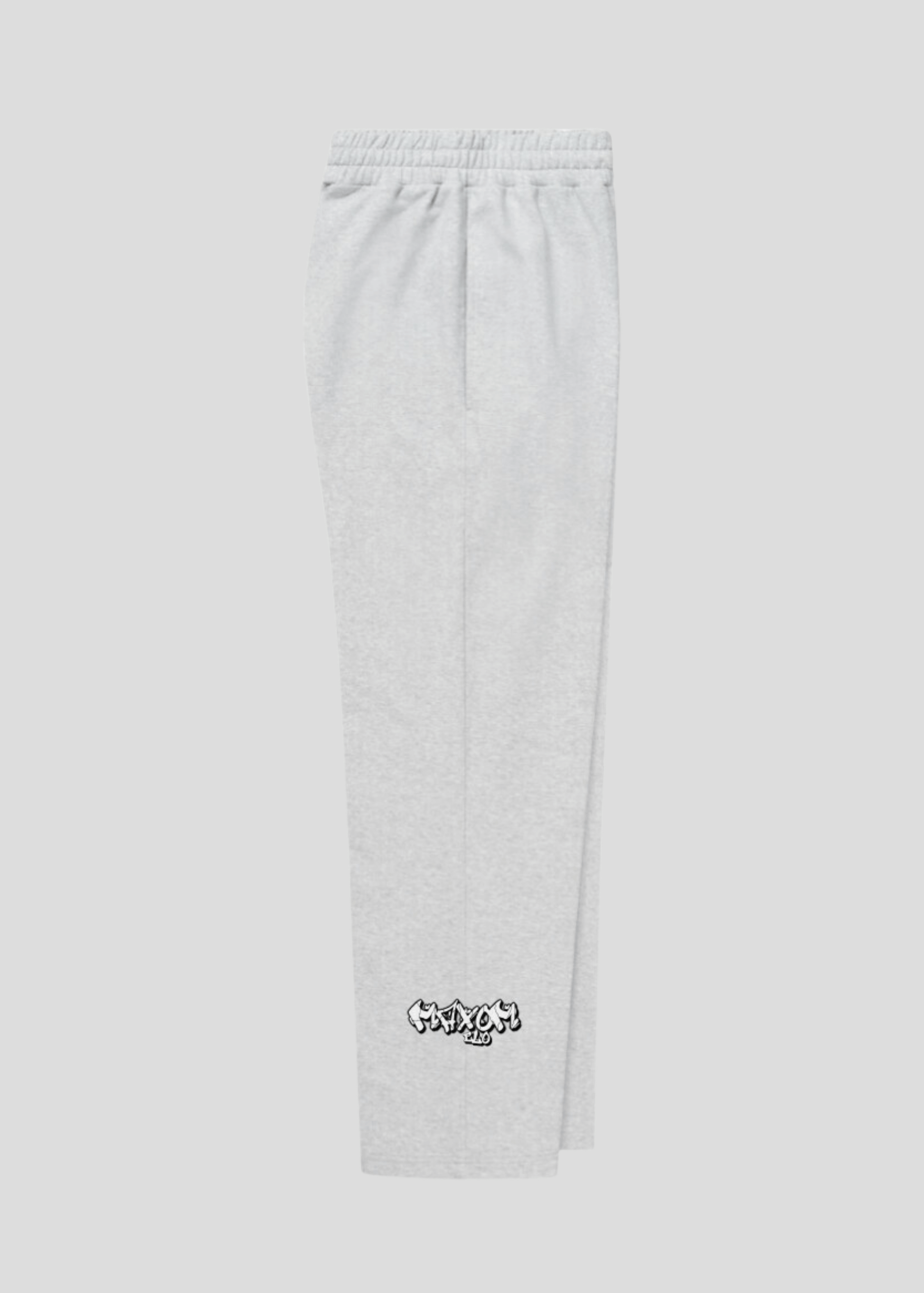 Motivational slogan graphic print streetwear joggers
