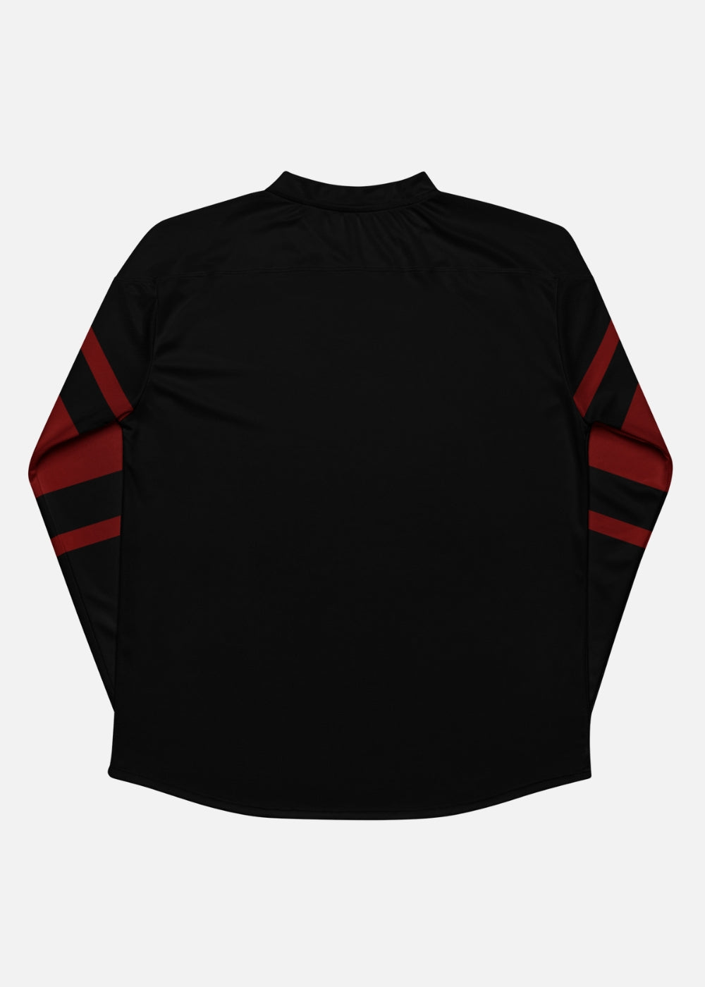 Second back view of MAXOMclo rose design sweater – UPF50+ protection and recycled fabric
