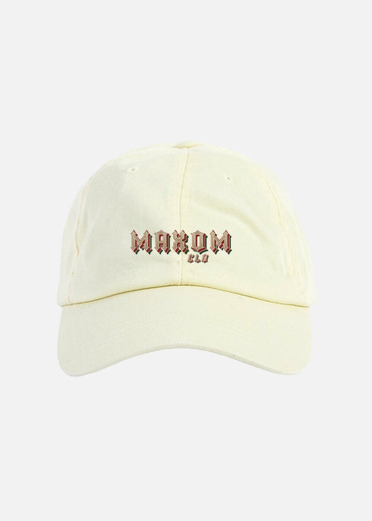 Beige Rose Reaper sustainable streetwear cap – minimalist organic cotton hat for eco-conscious urban style