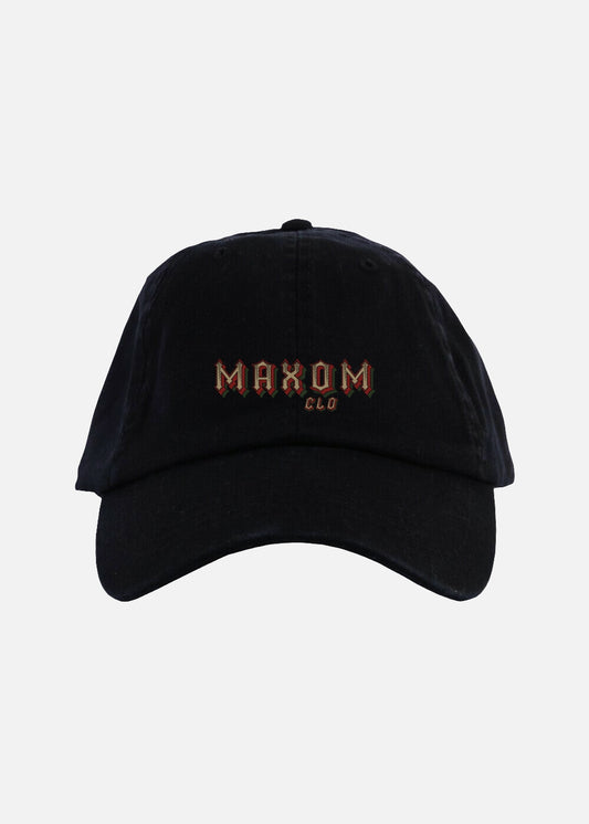 Black Rose Reaper organic cotton streetwear cap – eco-friendly unisex urban cap with minimalist embroidered design